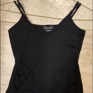 Bebe black tank top